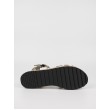 Women's Sandal Us Polo Assn Kate001-BLK-BRW01 Black Synthetic