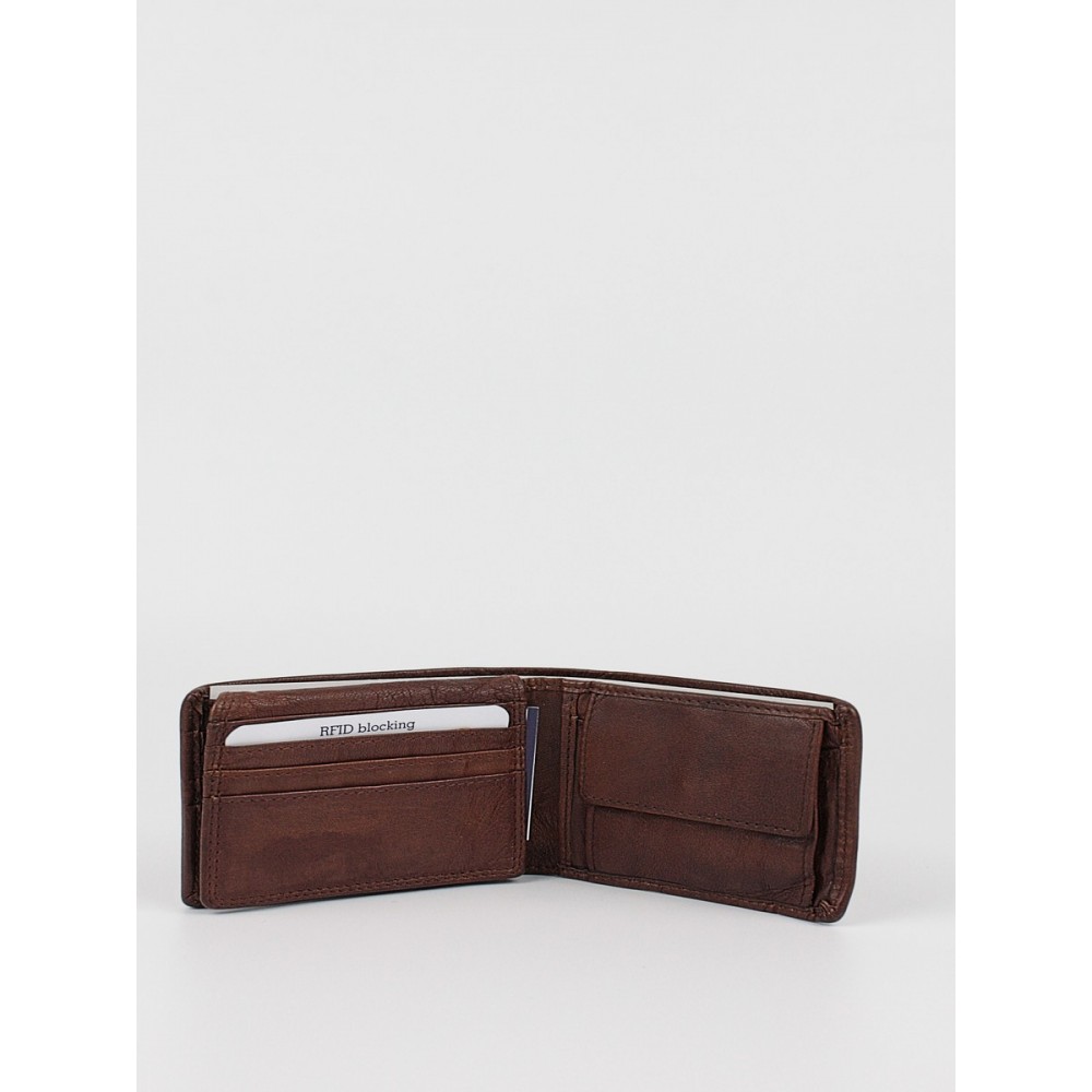 Men\'s Wallet Us Polo Assn 2259MHA560 Cognac Leather