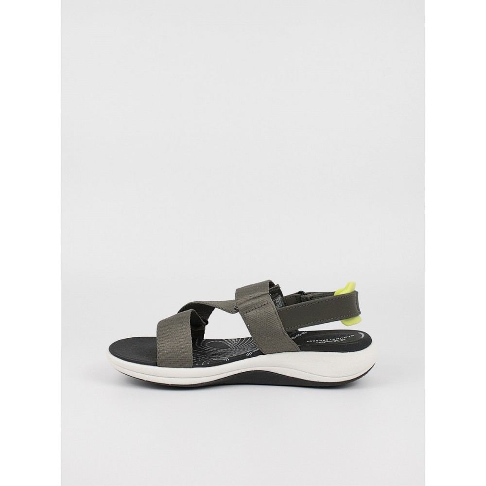 Γυναικείο Σανδάλι Clarks Mira Sun 26165346 Χακί Υφασμα Γυναικείο Σανδάλι Clarks Mira Sun 26165346 Χακί Υφασμα