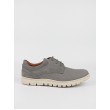 Men Shoe Softies 6197-2980Τ/2980 Grey Leather