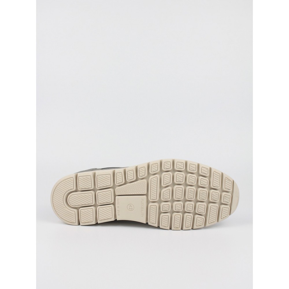 Ανδρικο Παπούτσι Softies 6197-2980Τ/2980 Γκρι Δέρμα Ανδρικο Παπούτσι Softies 6197-2980Τ/2980 Γκρι Δέρμα