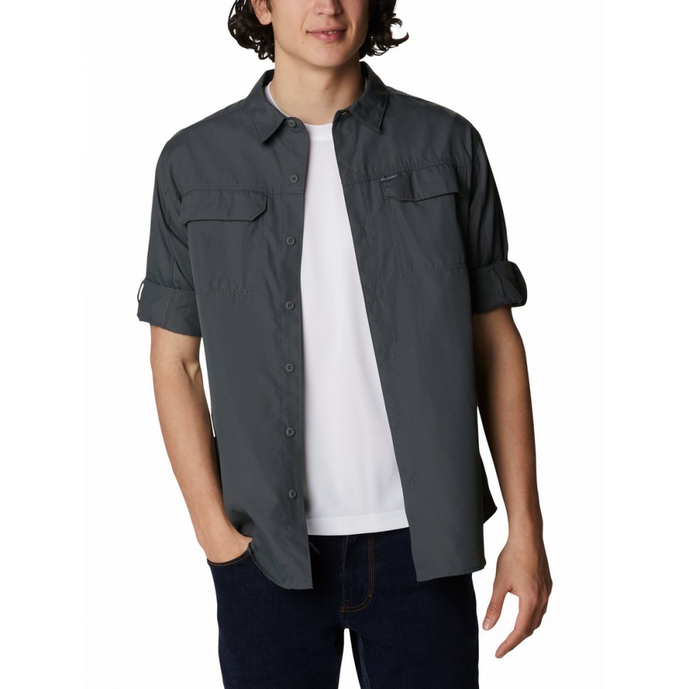 Ανδρικό Πουκάμισο Columbia Silver Ridge™ EU 2.0 Long Sleeve Shirt 1981511-028 Γκρι Υφασμα Ανδρικό Πουκάμισο Columbia Silver Ridge™ EU 2.0 Long Sleeve Shirt 1981511-028 Γκρι Υφασμα