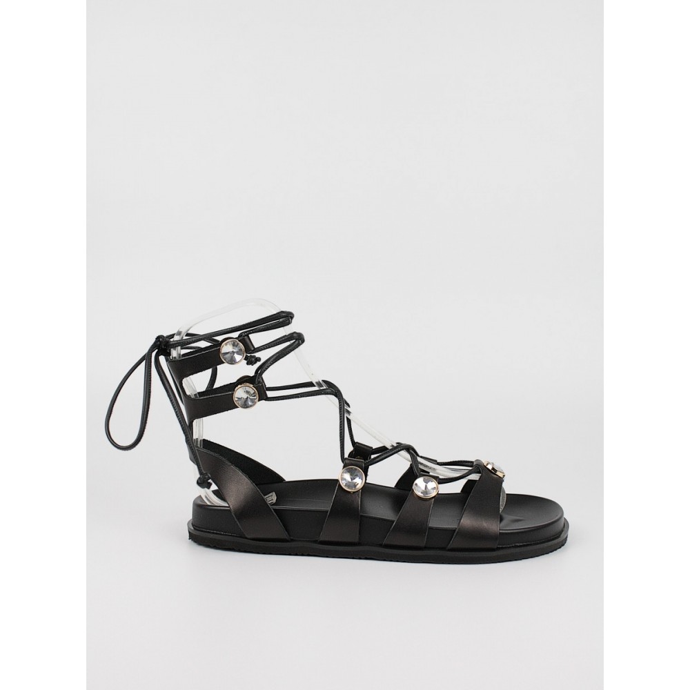 Women's Sandal Komis-Komis K2 Black Leather