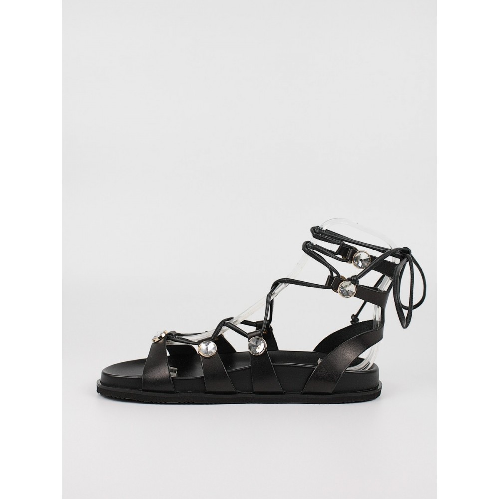 Women's Sandal Komis-Komis K2 Black Leather