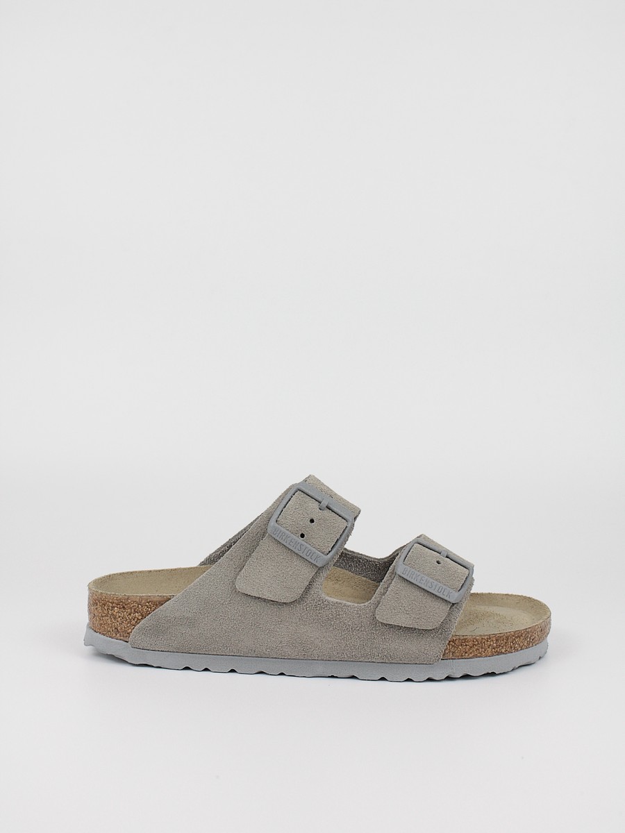 Γυναικεία Σανδάλια Birkenstock Arizona Bs 1020557 Γκρι Καστόρι