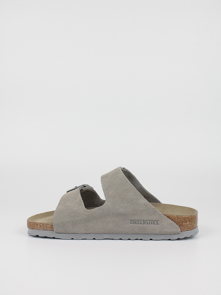 Γυναικεία Σανδάλια Birkenstock Arizona Bs 1020557 Γκρι Καστόρι