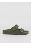 Men Sandals Birkenstock Arizona Eva 1019094 Khaki Synthetic