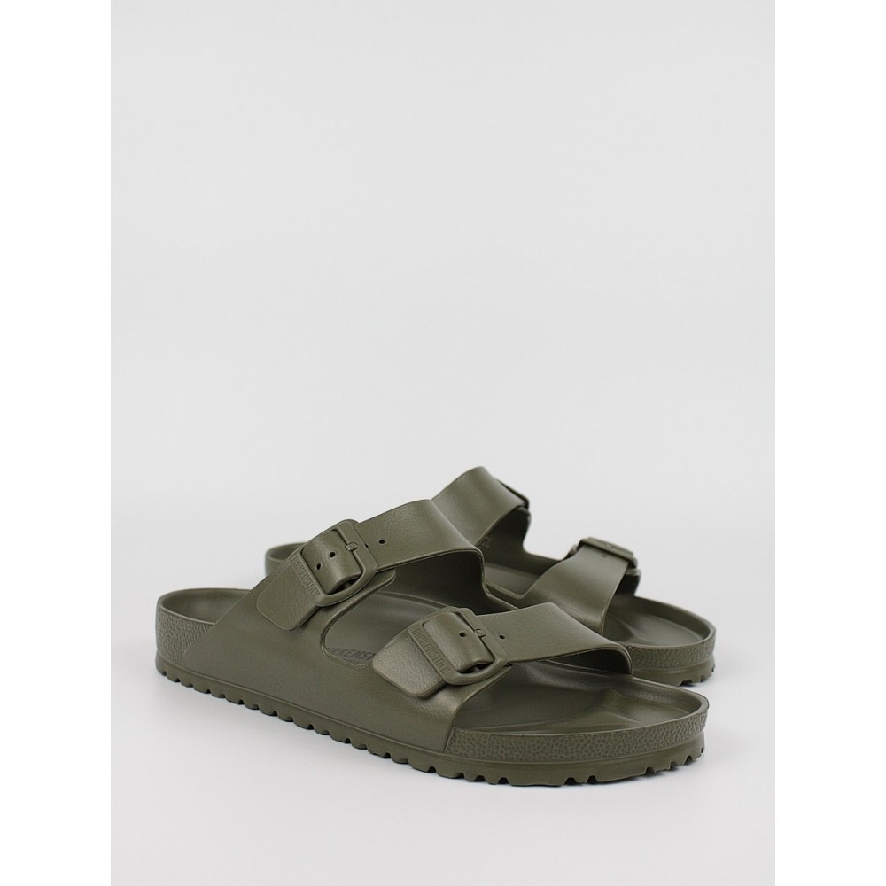 Men Sandals Birkenstock Arizona Eva 1019094 Khaki Synthetic