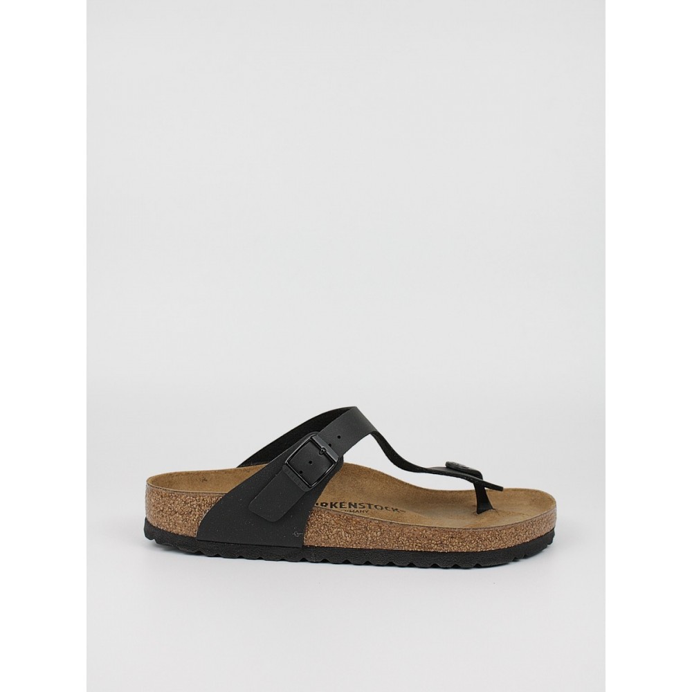 Γυναικεία Σανδάλια Birkenstock Gizeh Bs 0043691 Μαύρο Δέρμα