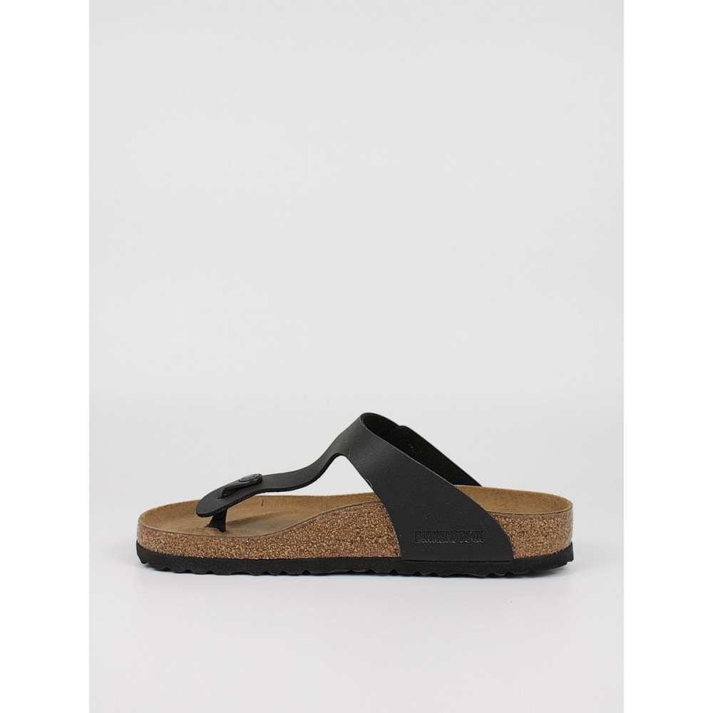 Γυναικεία Σανδάλια Birkenstock Gizeh Bs 0043691 Μαύρο Δέρμα