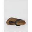 Γυναικεία Σανδάλια Birkenstock Gizeh Bs 0043691 Μαύρο Δέρμα