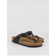 Γυναικεία Σανδάλια Birkenstock Gizeh Bs 0043691 Μαύρο Δέρμα