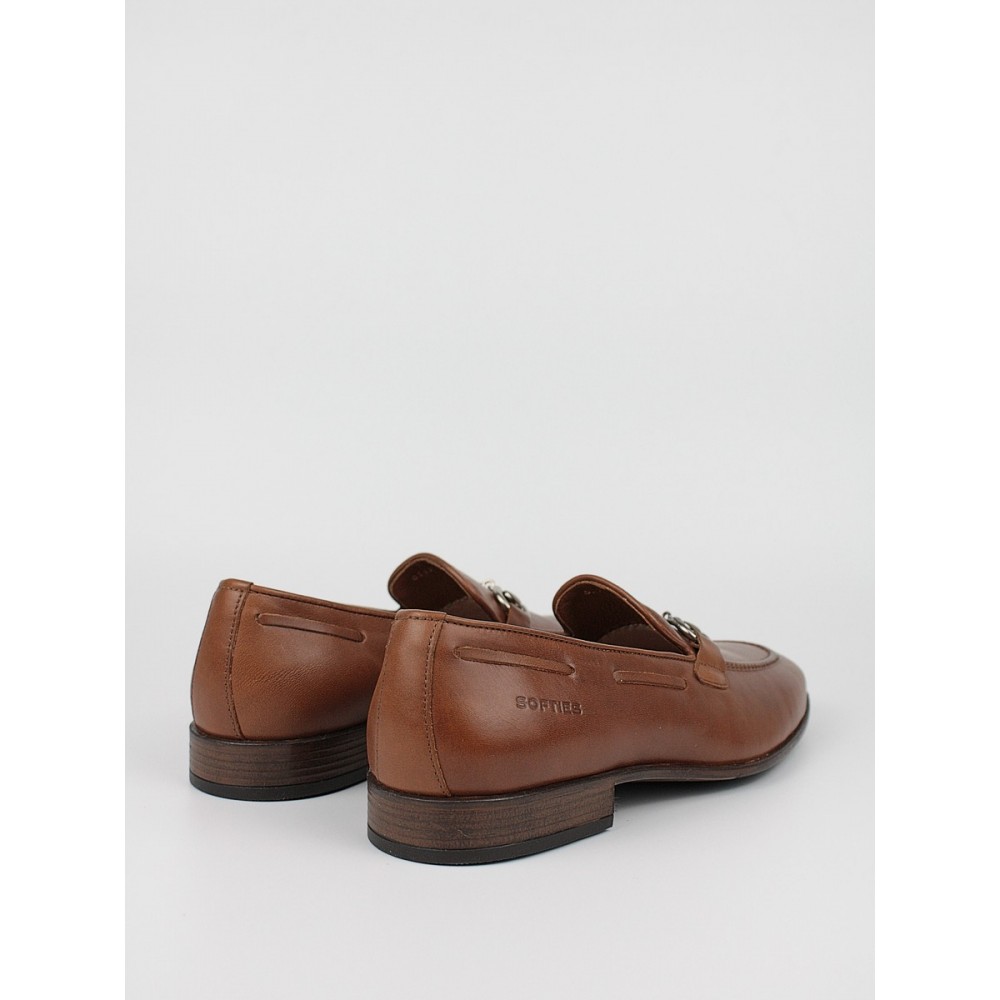 Men Moc Softies 8117-1228 Brown Leather