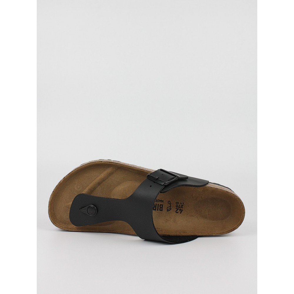 Ανδρικά Σανδάλια Birkenstock Ramses Bs 0044791 Μαύρο Δέρμα