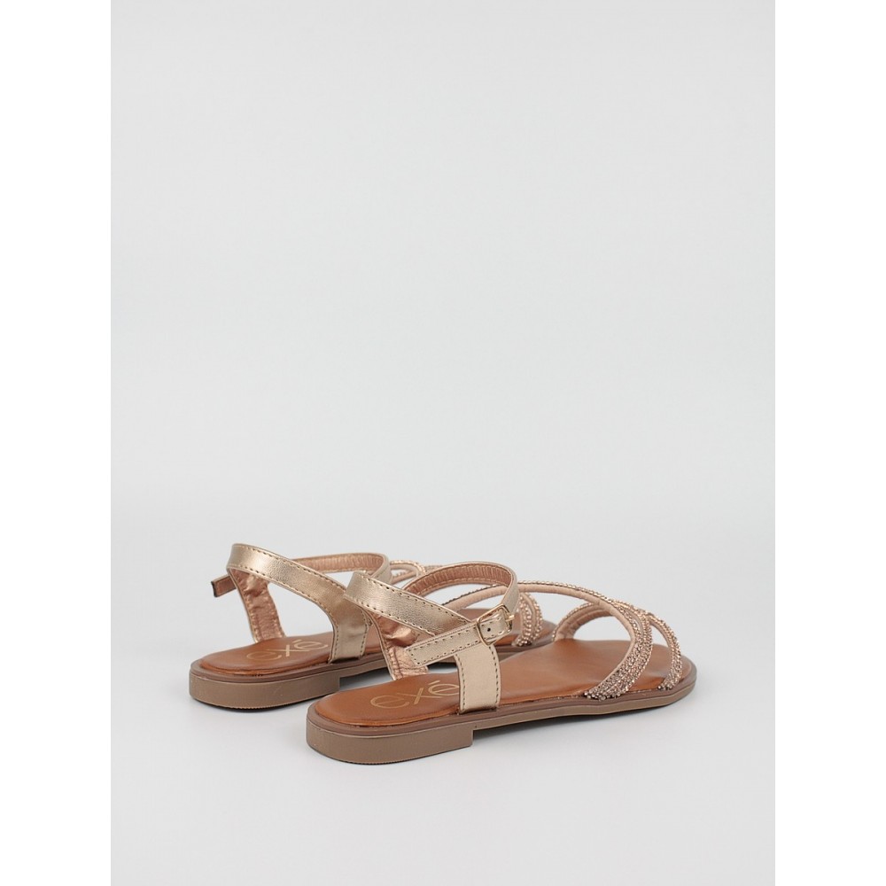 Women's Sandal Exe O468D392137M Gold Synthetic