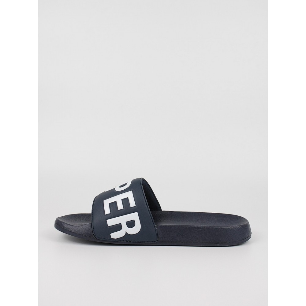 Ανδρική Σαγιονάρα Superdry Code Core Pool Slide MF310199A Μπλέ Συνθετικό Ανδρική Σαγιονάρα Superdry Code Core Pool Slide MF310199A Μπλέ Συνθετικό