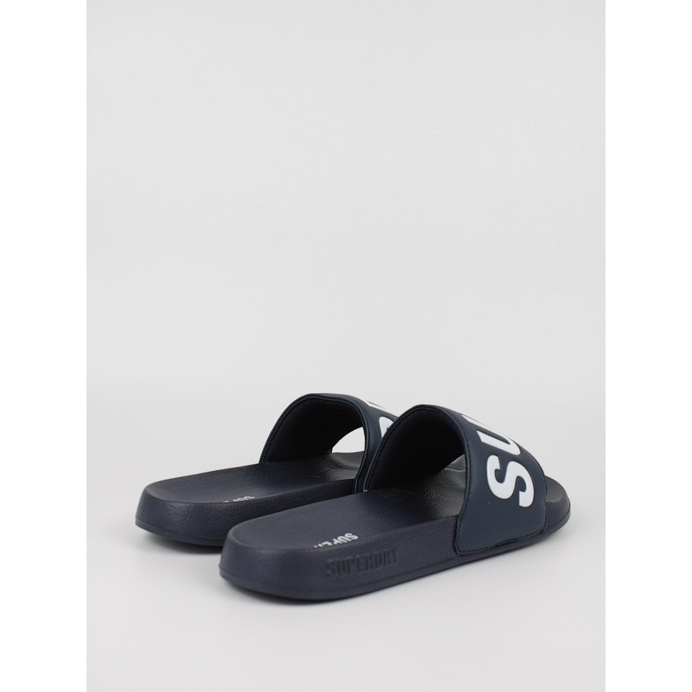 Ανδρική Σαγιονάρα Superdry Code Core Pool Slide MF310199A Μπλέ Συνθετικό Ανδρική Σαγιονάρα Superdry Code Core Pool Slide MF310199A Μπλέ Συνθετικό