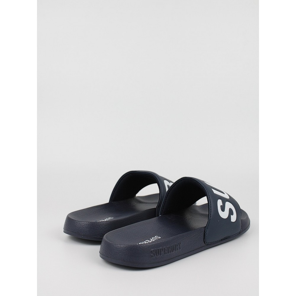 Ανδρική Σαγιονάρα Superdry Code Core Pool Slide MF310199A Μπλέ Συνθετικό Ανδρική Σαγιονάρα Superdry Code Core Pool Slide MF310199A Μπλέ Συνθετικό