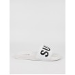 Men's Pool Sliders Superdry Code Core Pool Slide MF310199A White Synthetic