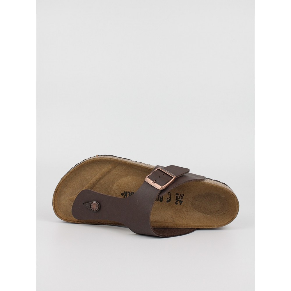 Ανδρικά Σανδάλια Birkenstock Ramses Bs 0044701 Καφέ Δέρμα