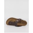 Men Sandals Birkenstock Ramses Bs 0044701 Brown Leather