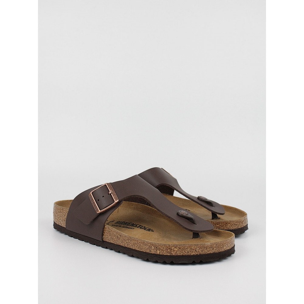 Men Sandals Birkenstock Ramses Bs 0044701 Brown Leather