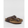 Men Sandals Birkenstock Ramses Bs 0044701 Brown Leather