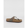 Γυναικεία Σανδάλια Birkenstock Gizeh Bs 0043391 Γκρι Δέρμα