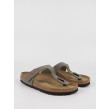 Γυναικεία Σανδάλια Birkenstock Gizeh Bs 0043391 Γκρι Δέρμα