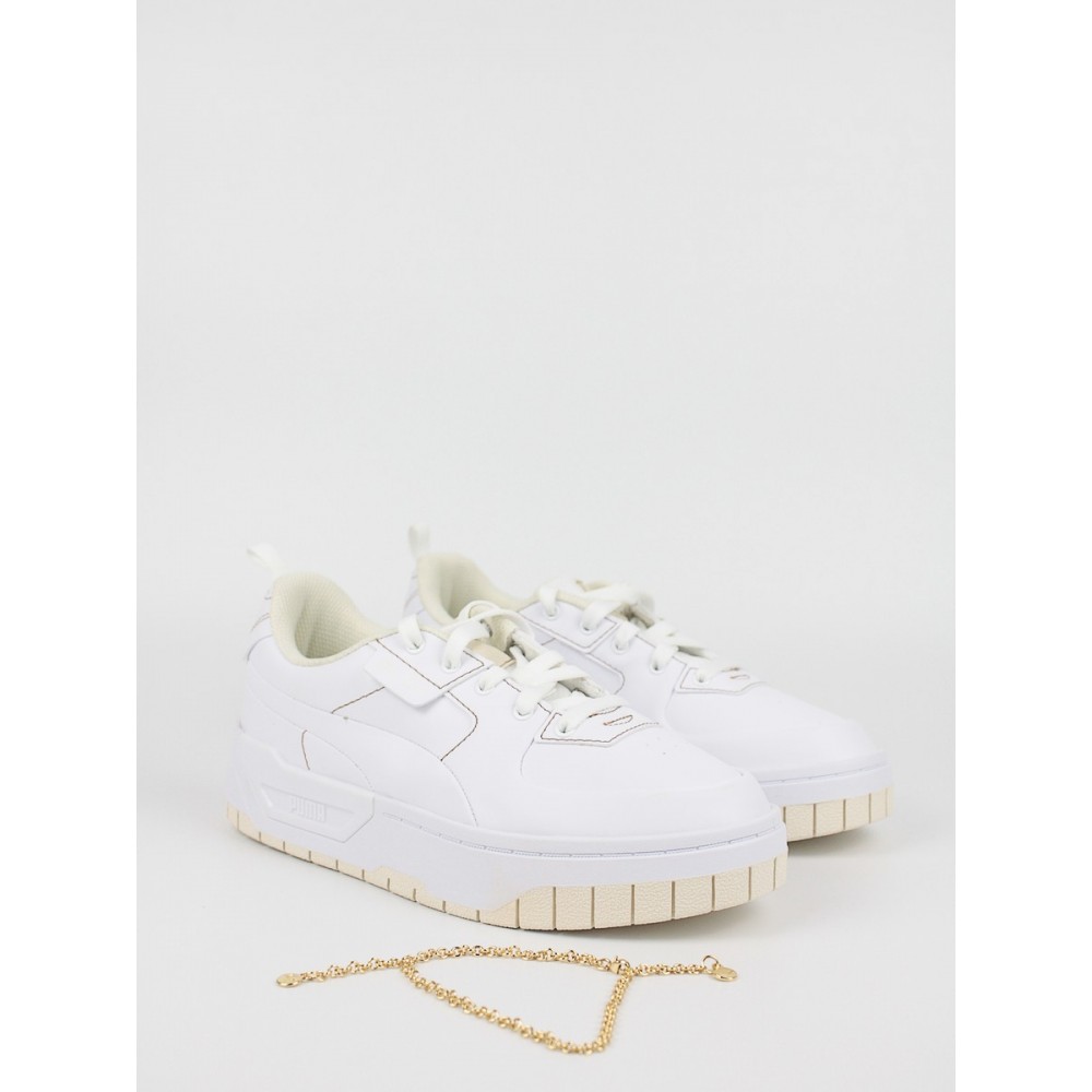 Γυναικείο Sneaker Puma Cali Dream Infuze Wns 384011-01 Ασπρο Δέρμα Γυναικείο Sneaker Puma Cali Dream Infuze Wns 384011-01 Ασπρο Δέρμα