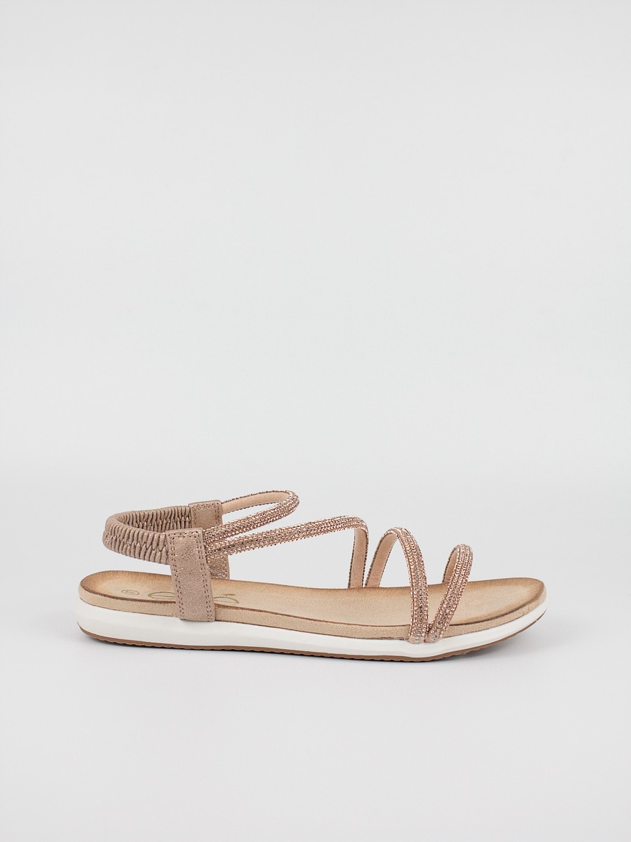 Women's Sandal Exe O489Q6421775 Nude Synthetic