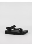 Women's Sandals Teva Midform 1090969/BLK Black Fabric