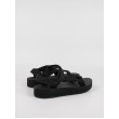 Γυναικεία Σανδάλια Teva Midform 1090969/BLK Μαύρο Υφασμα