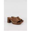 Γυναικείο Mule Wall Street 565-22319-26 Καφέ Γυναικείο Mule Wall Street 565-22319-26 Καφέ