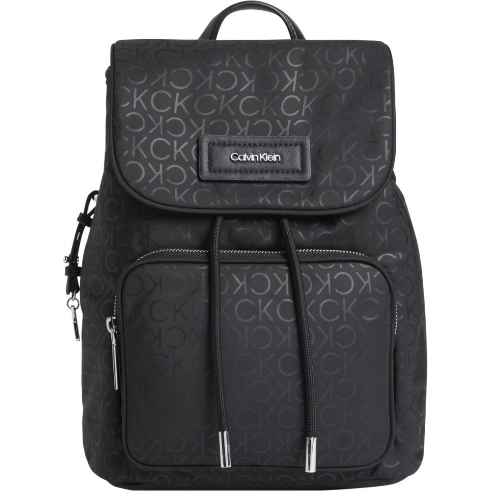 Γυναικείο Σακίδιο Πλάτης Calvin klein CK Must Nylon Backpack K60K609617-0KP Μαύρο