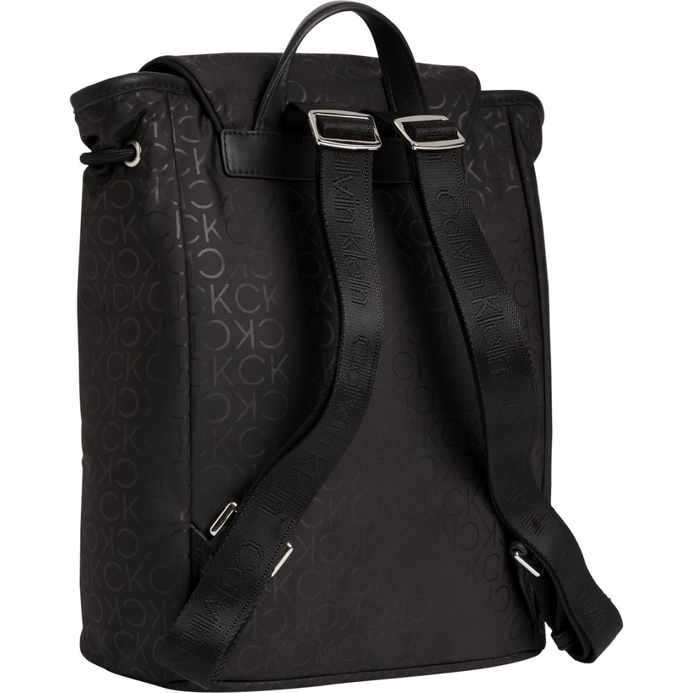 Γυναικείο Σακίδιο Πλάτης Calvin klein CK Must Nylon Backpack K60K609617-0KP Μαύρο