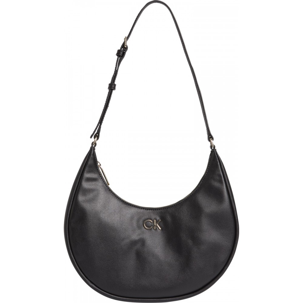 Γυναικεία Τσάντα Calvin Klein Re-Lock Shoulder Bag Md K60K609621-BAX Μαύρη