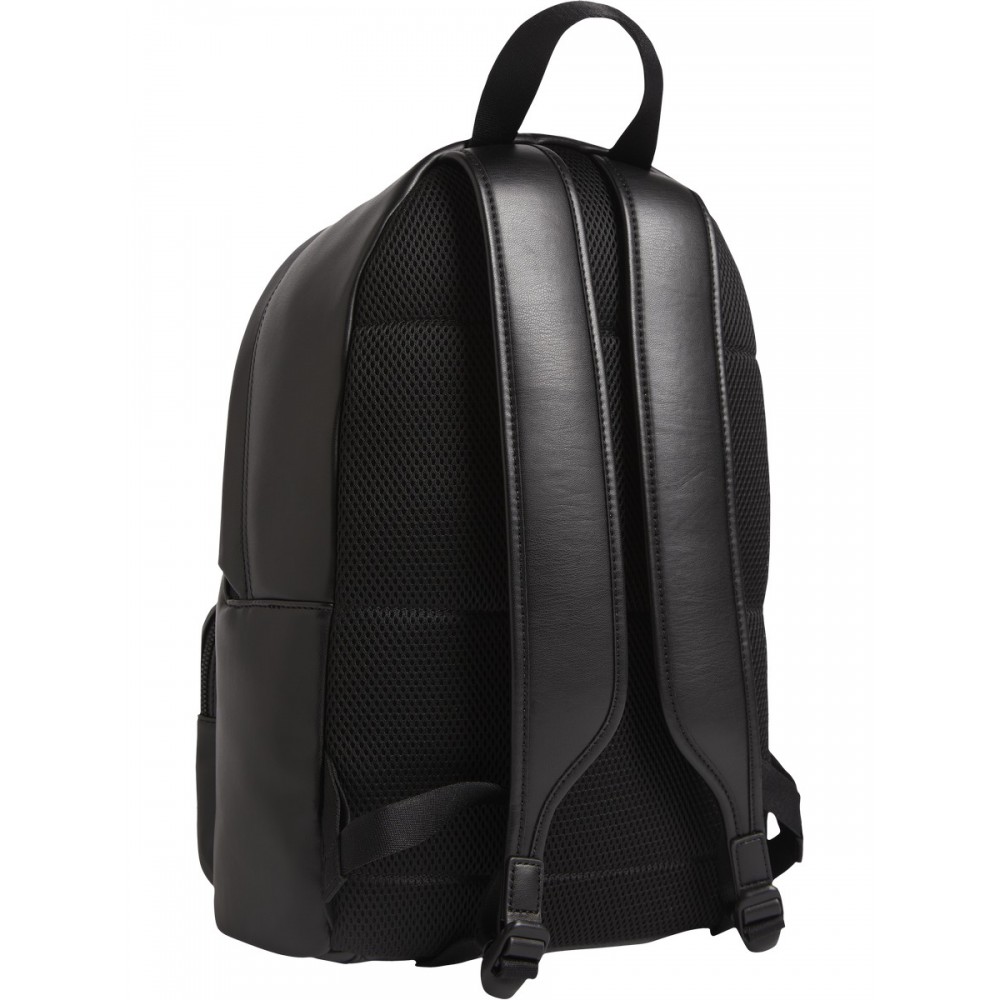 Men Backpack Monogram Calvin Klein Soft Campus Bp40 Mono K50K509372 Black