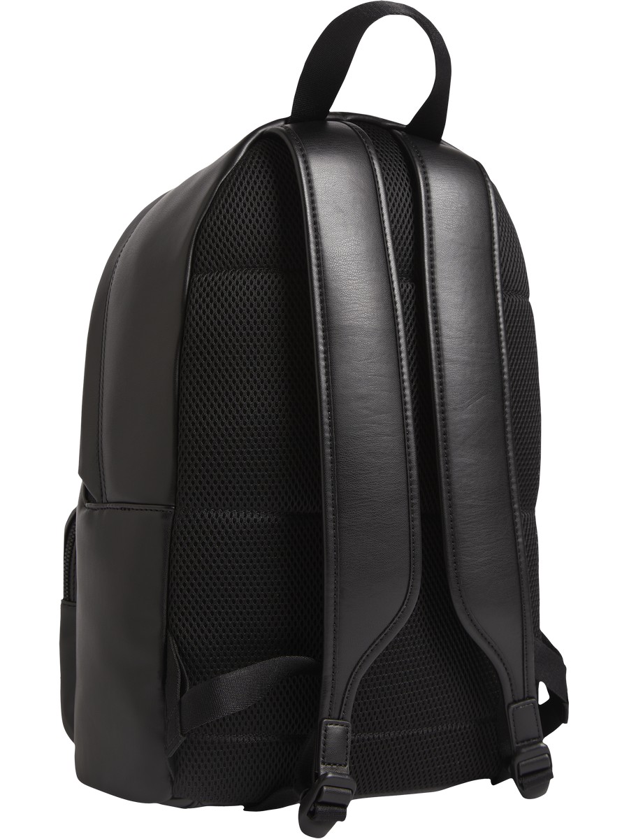 Men Backpack Monogram Calvin Klein Soft Campus Bp40 Mono K50K509372 Black