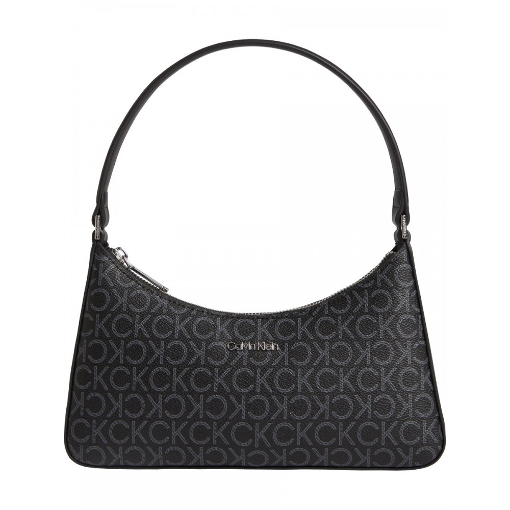 Γυναικεία Τσάντα Calvin Klein Ck Must Sm Shoulder Bag Mono K60K609679-0KP Μαύρη