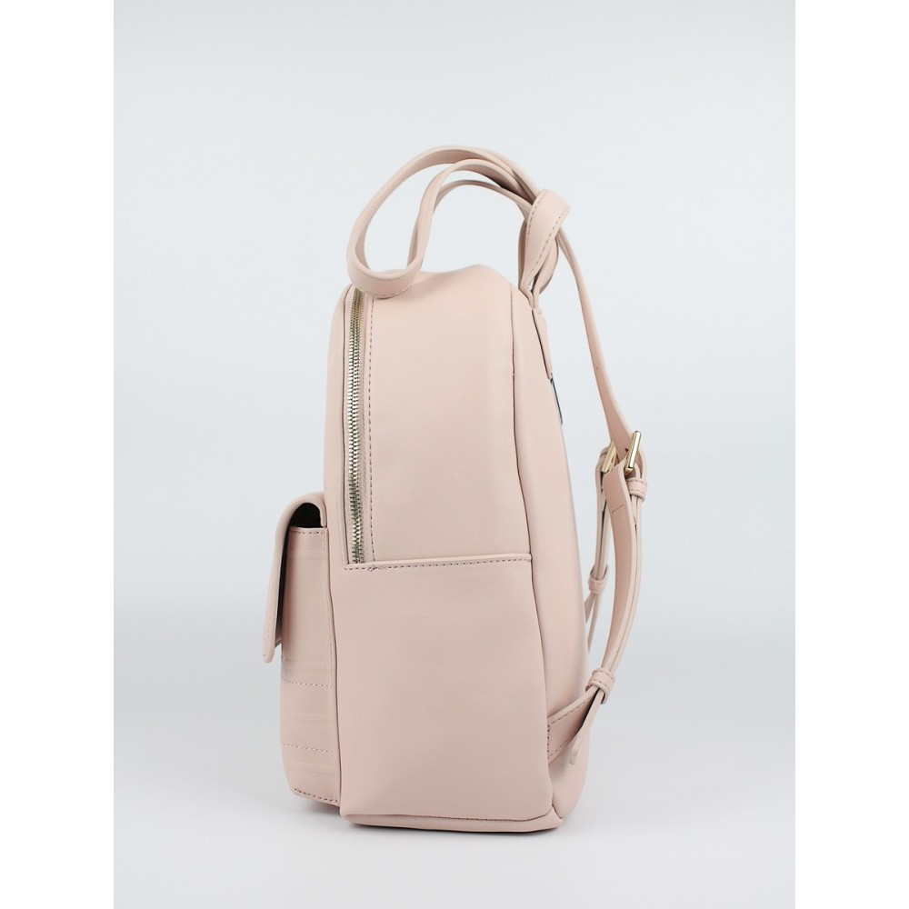 Women's Backpack Calvin klein Re-Lock Backpack With Flap Quilt K60K609626-TER Pink