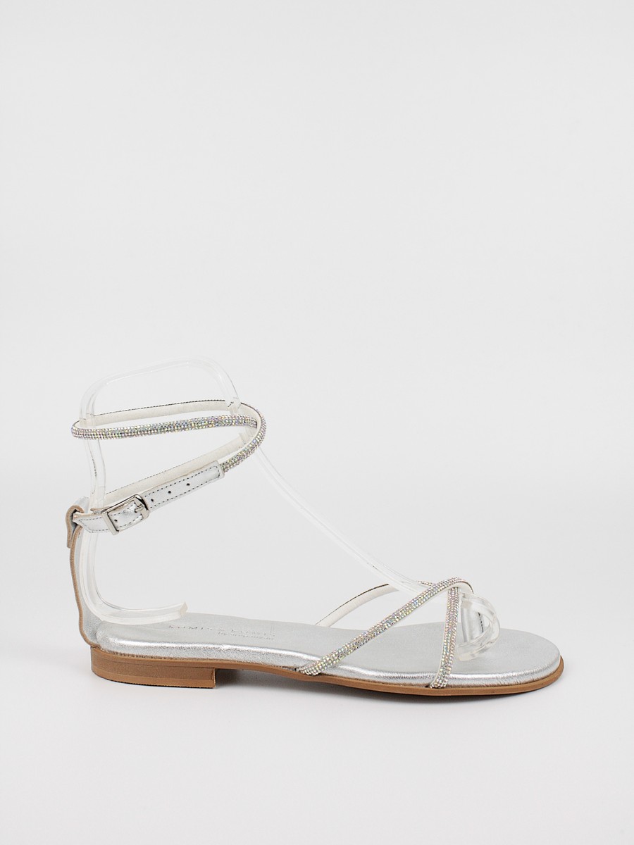 Women's Sandal Komis-Komis K222 Silver