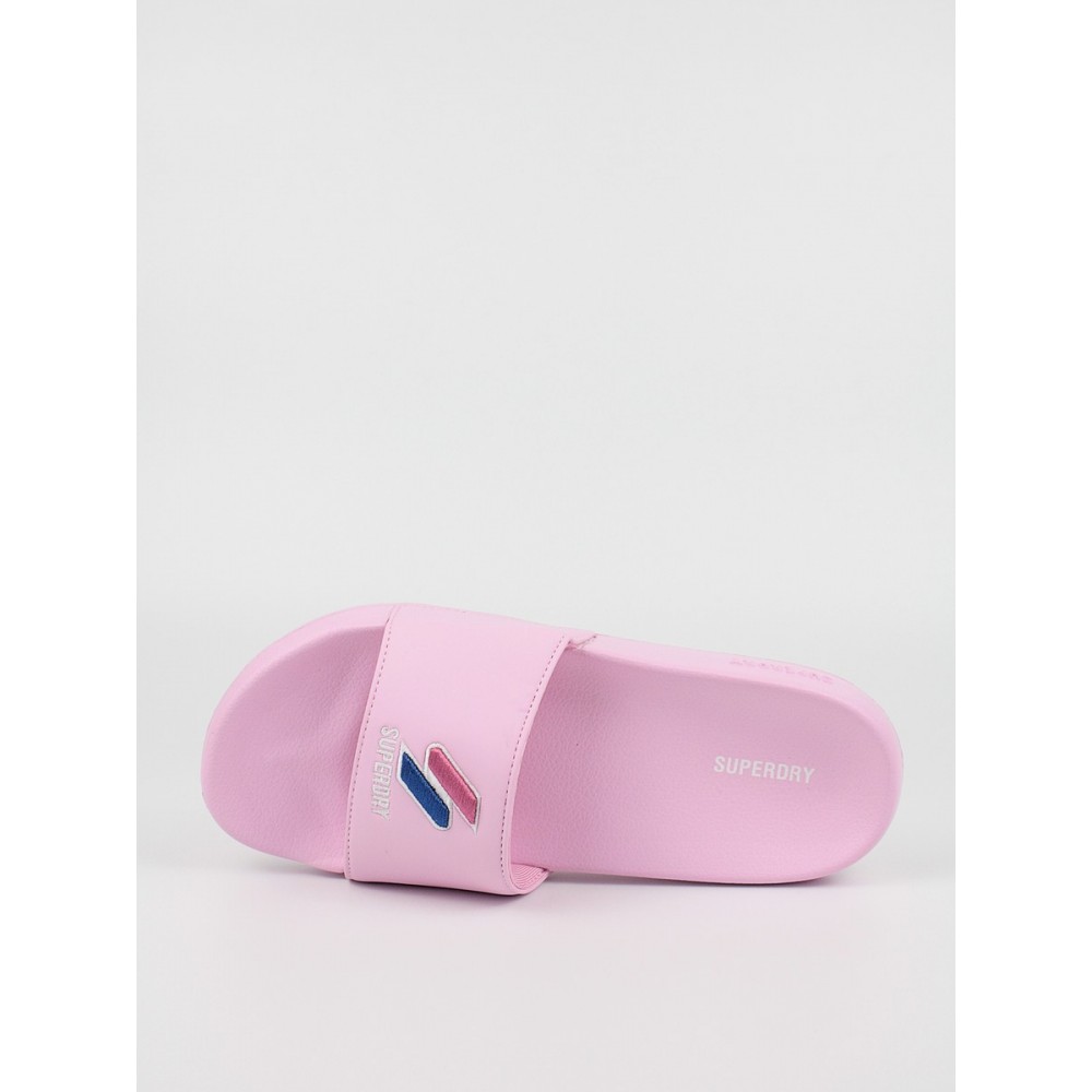 Γυναικεία Σαγιονάρα Superdry Code Essential Pool Slide WF310158A Ροζ