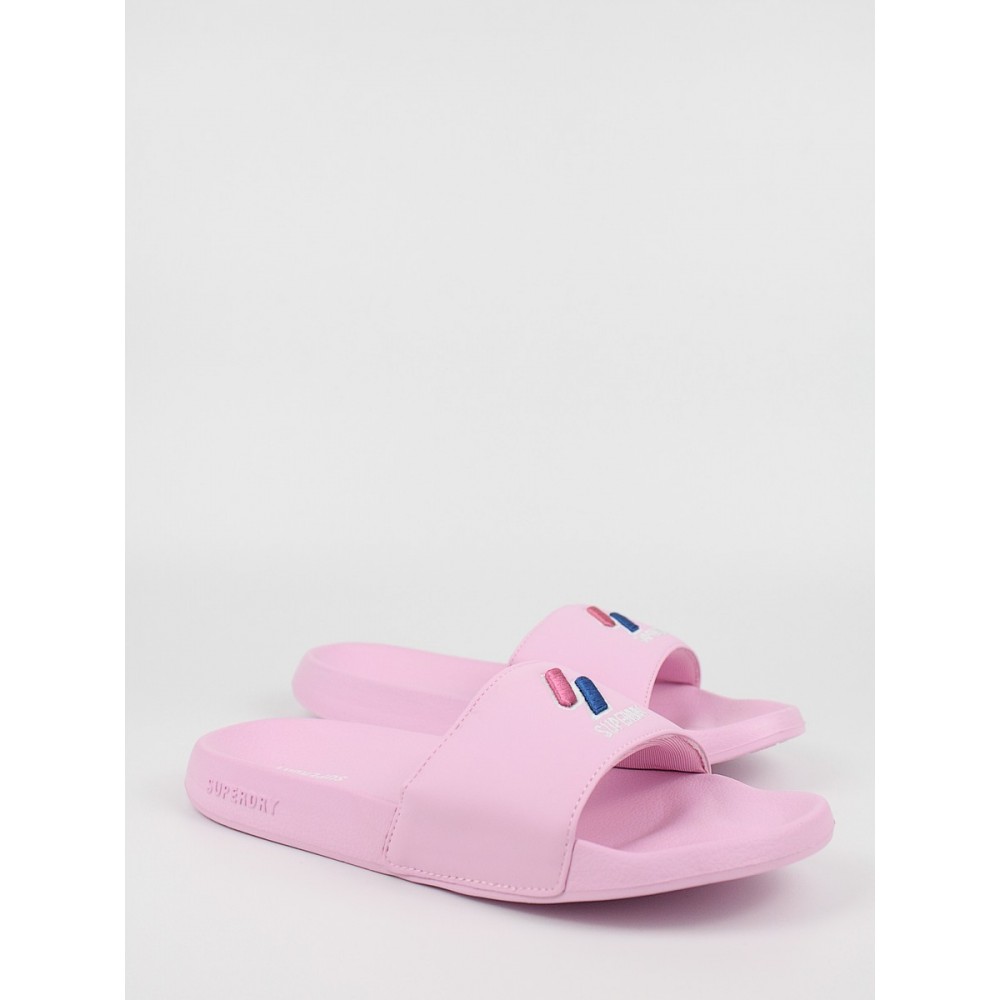 Γυναικεία Σαγιονάρα Superdry Code Essential Pool Slide WF310158A Ροζ