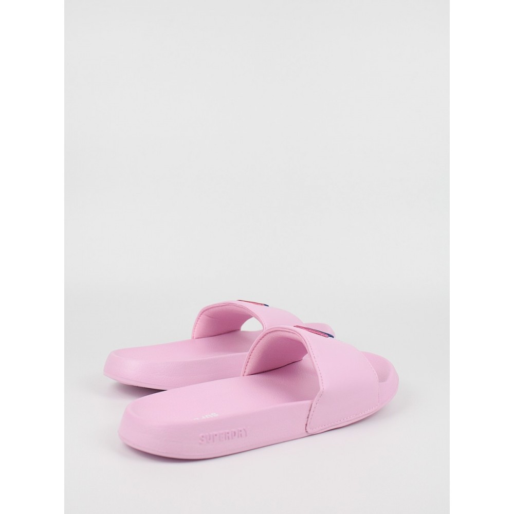 Γυναικεία Σαγιονάρα Superdry Code Essential Pool Slide WF310158A Ροζ