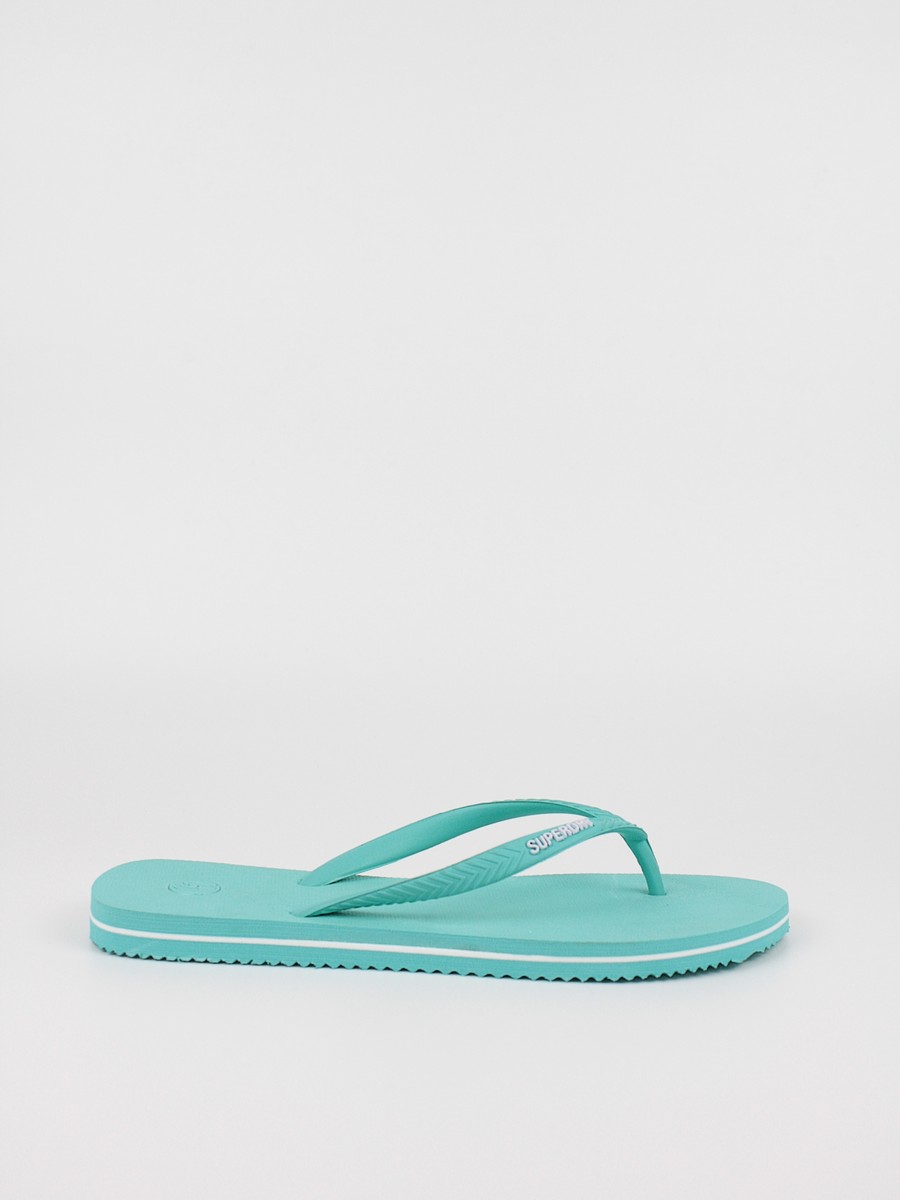 Women Flip Flops Superdry Vintage Classic Flip Flop WF310165A Turquoise