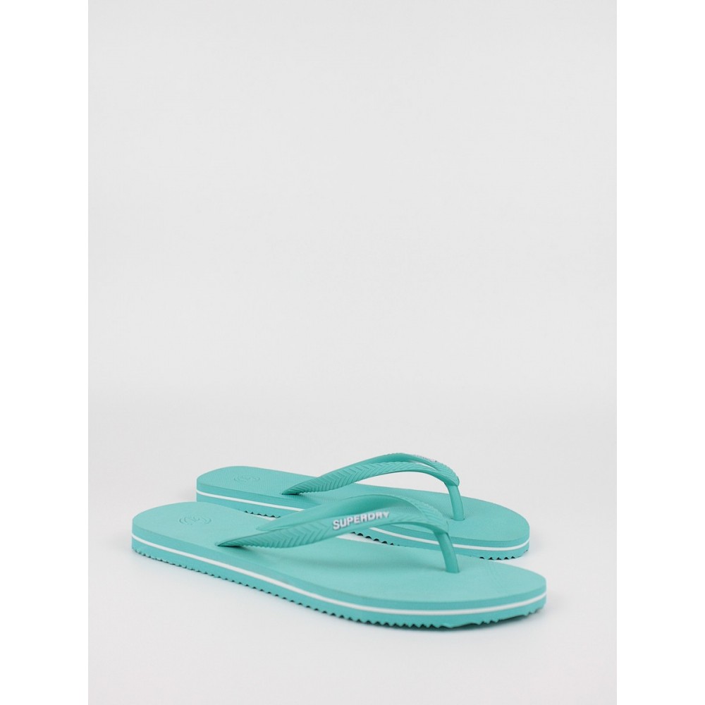 Women Flip Flops Superdry Vintage Classic Flip Flop WF310165A Turquoise