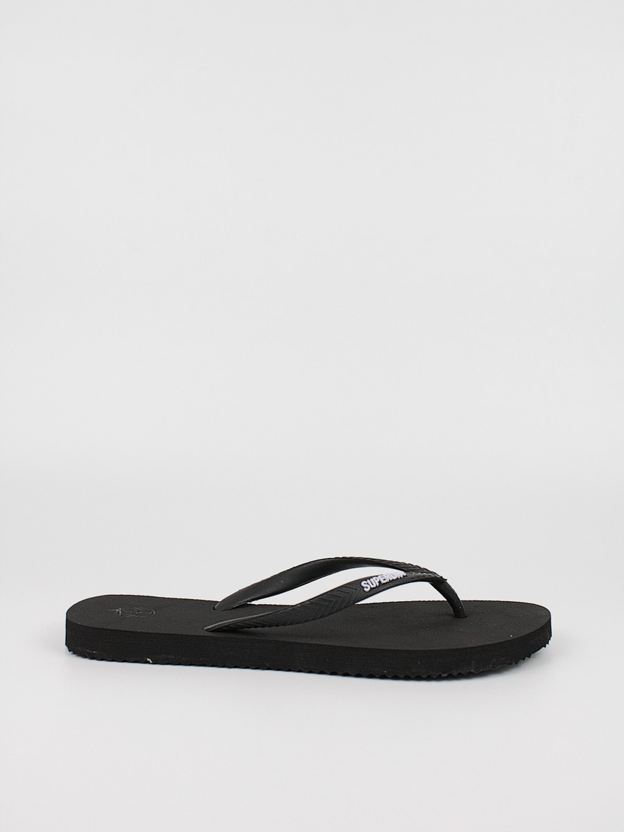 Γυναικεία Σαγιονάρα Superdry Vintage Classic Flip Flop WF310165A Μαύρο