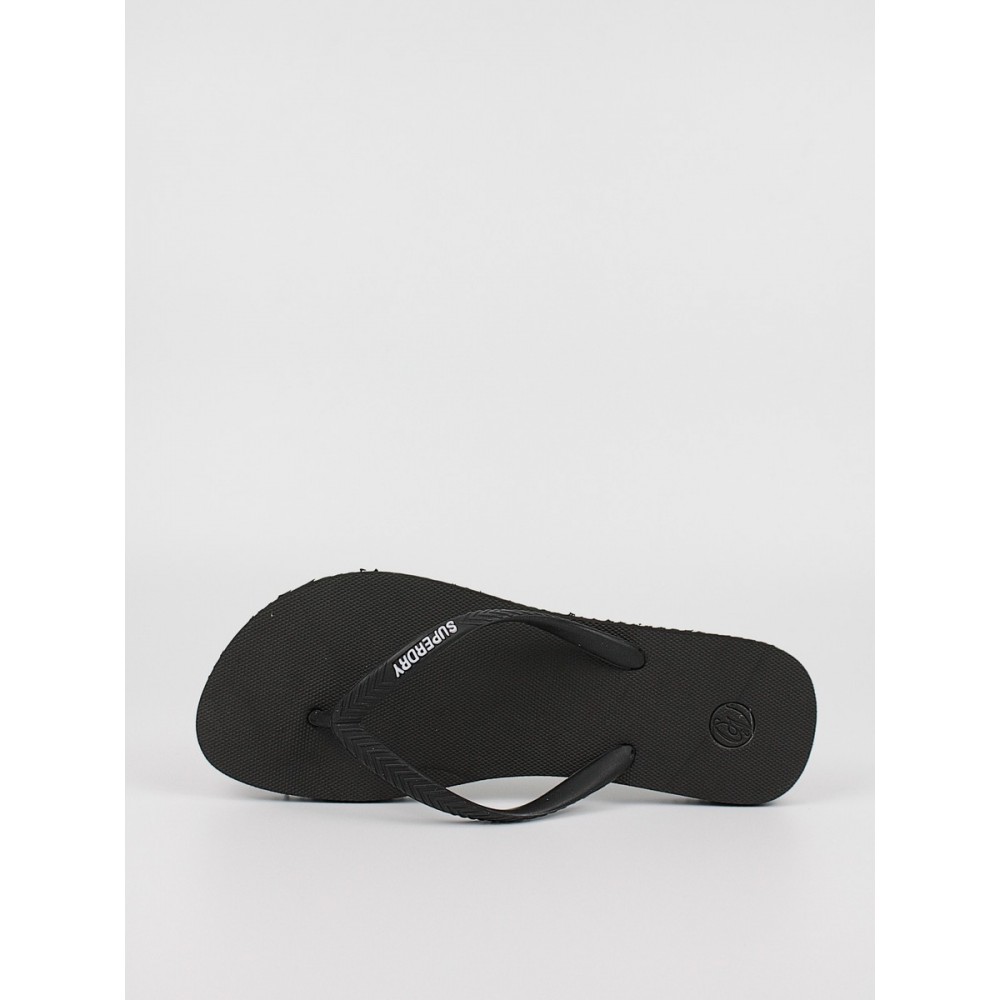 Γυναικεία Σαγιονάρα Superdry Vintage Classic Flip Flop WF310165A Μαύρο