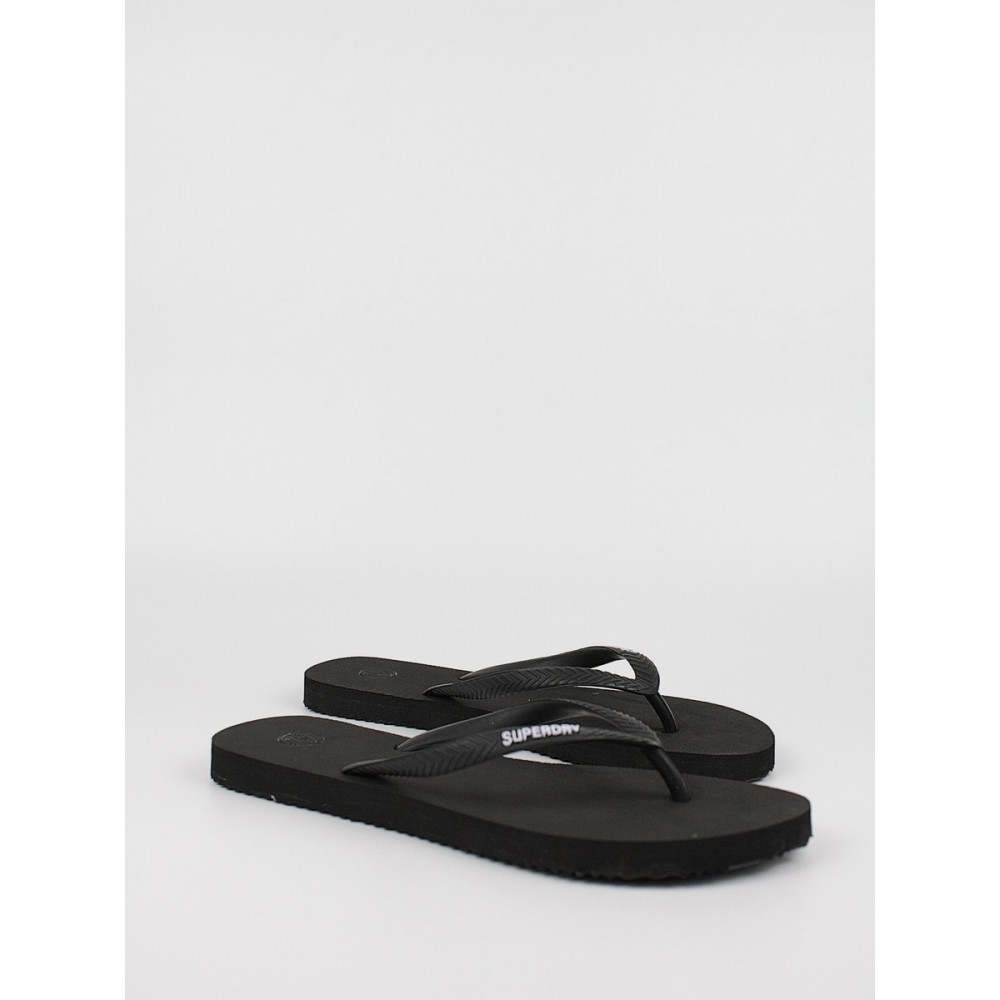 Γυναικεία Σαγιονάρα Superdry Vintage Classic Flip Flop WF310165A Μαύρο